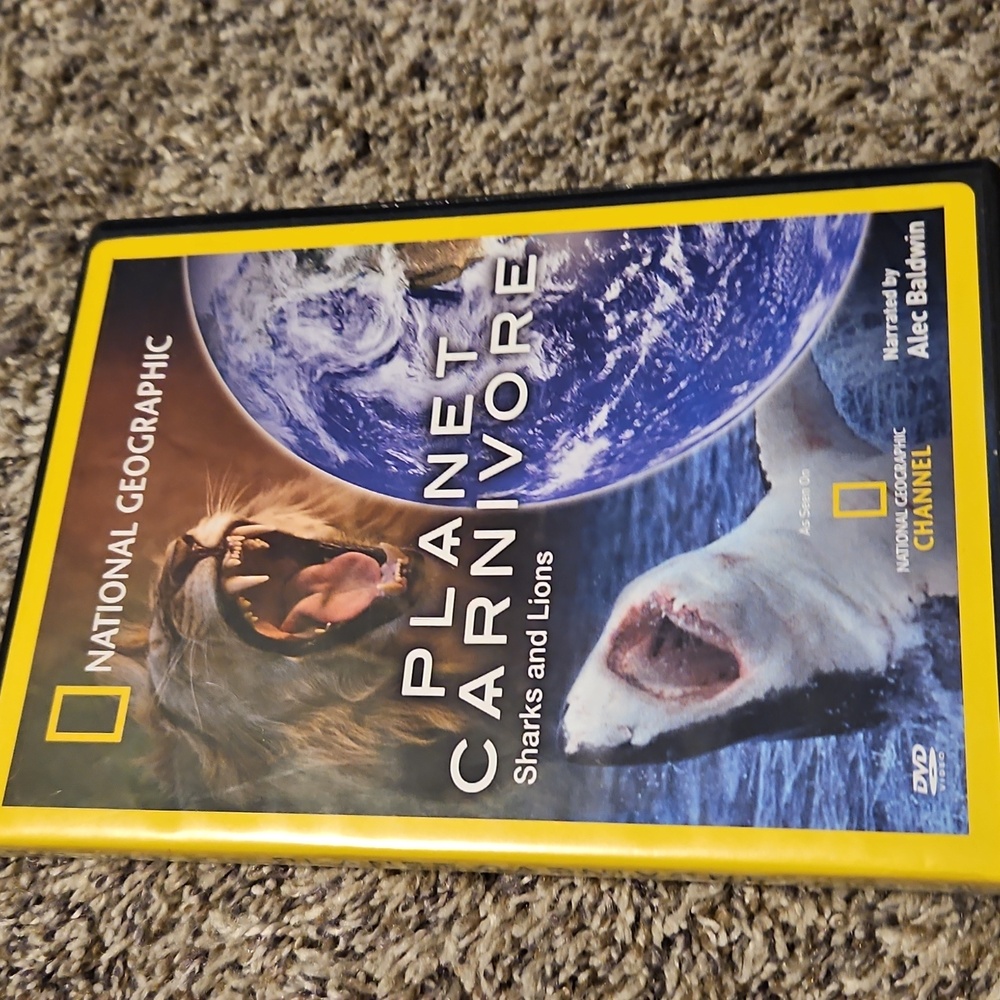 National Geographic: Planet Carnivore: Sharks and Lions DVD